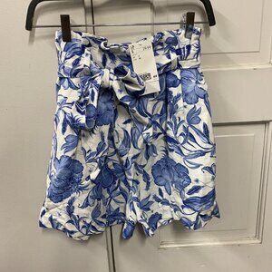 NWT! H & M Linen Blend Shorts Size 2